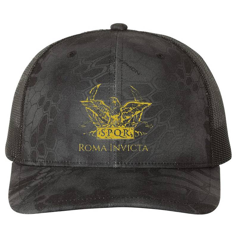 Roma Invicta Premium Flat Bill Snapback Caps