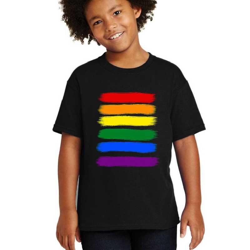 LGBT Flag Colors Unisex T-shirts