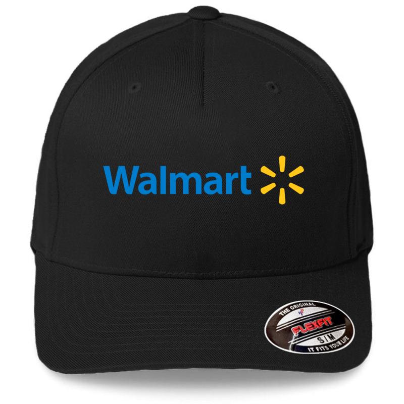 Walmart Flexfit Baseball Cap  Black