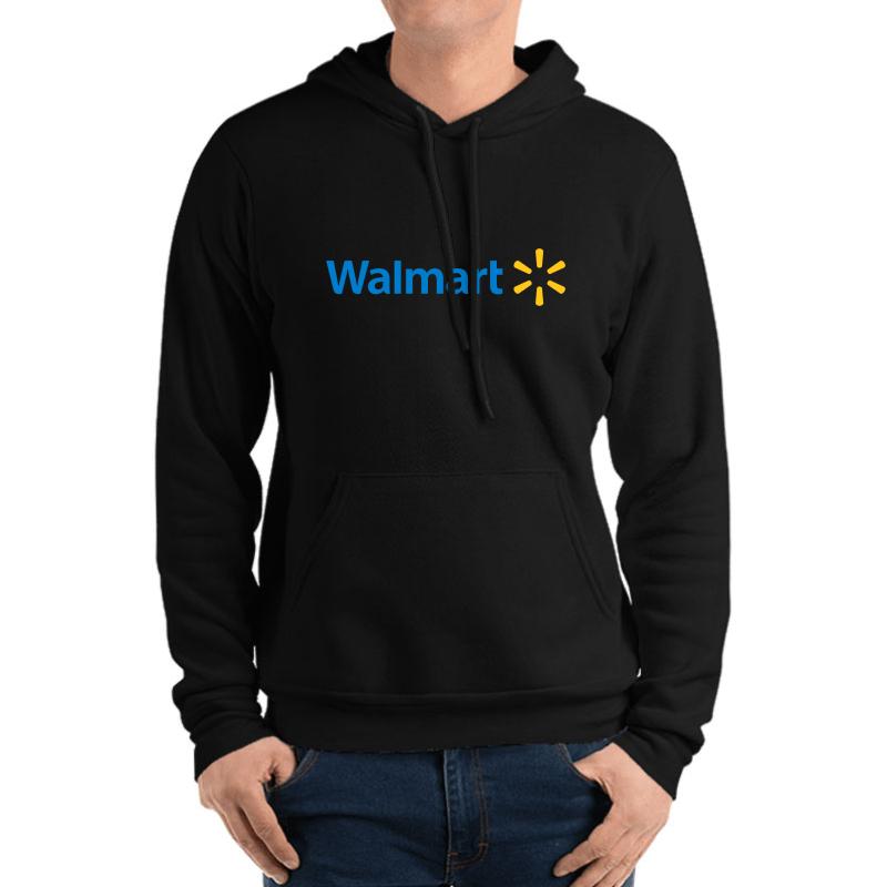 Walmart Unisex Hooded Sweatshirt Men Black