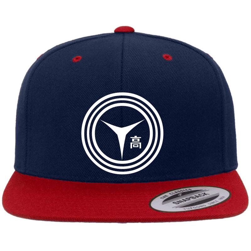 Yasogami High School Premium Flat Bill Snapback Cap  Navy