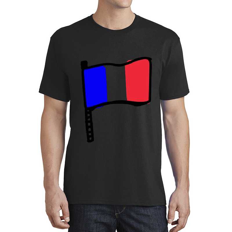 France flag Premium Flat Bill Snapback Caps