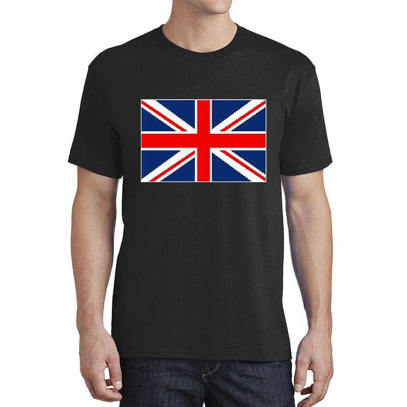 Union Jack Unisex V-Neck T-Shirts