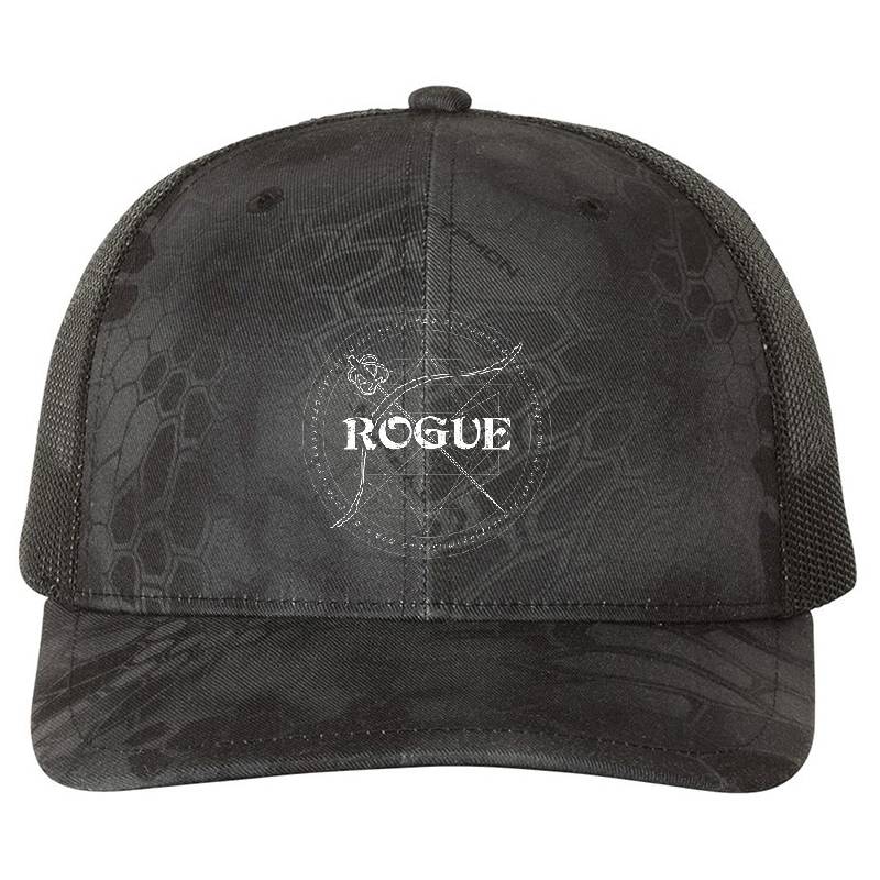 Rogue Premium Flat Bill Snapback Caps