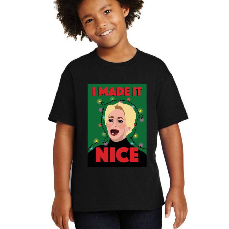 Dorinda Medley I Made It Nice Rhony Real Housewives Of New York Christmas Unisex V-Neck T-Shirts