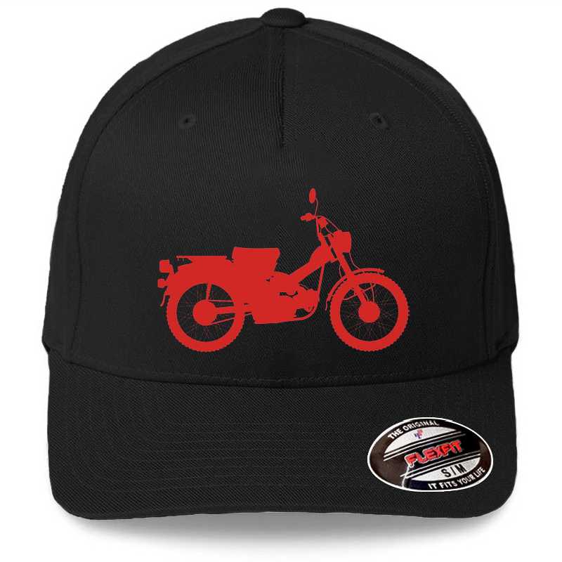 Honda CT110 Postie Bike - Red Silhouette  Unisex T-shirts