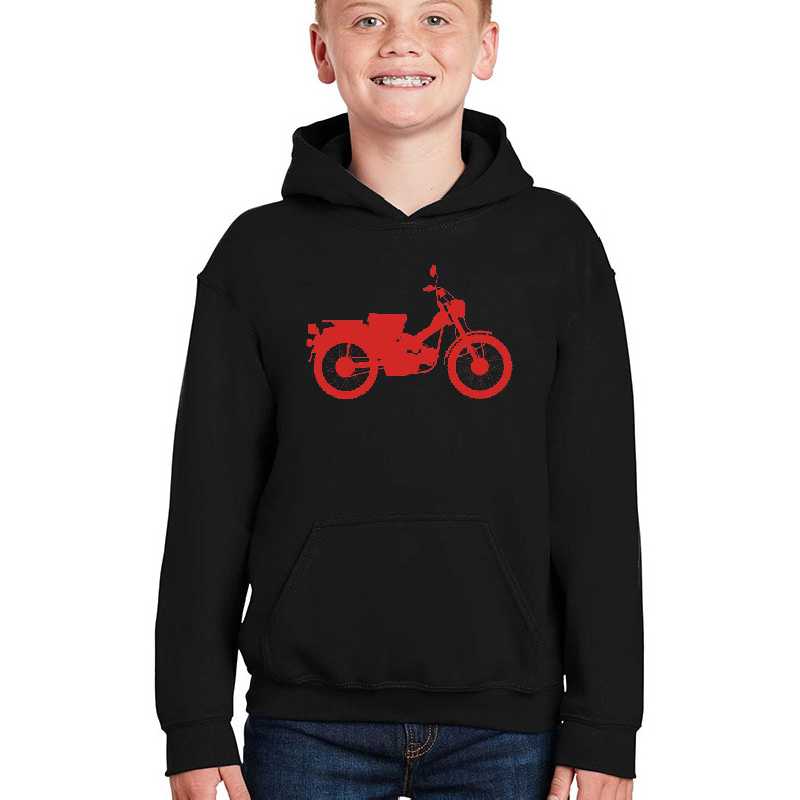 Honda CT110 Postie Bike - Red Silhouette  Unisex T-shirts
