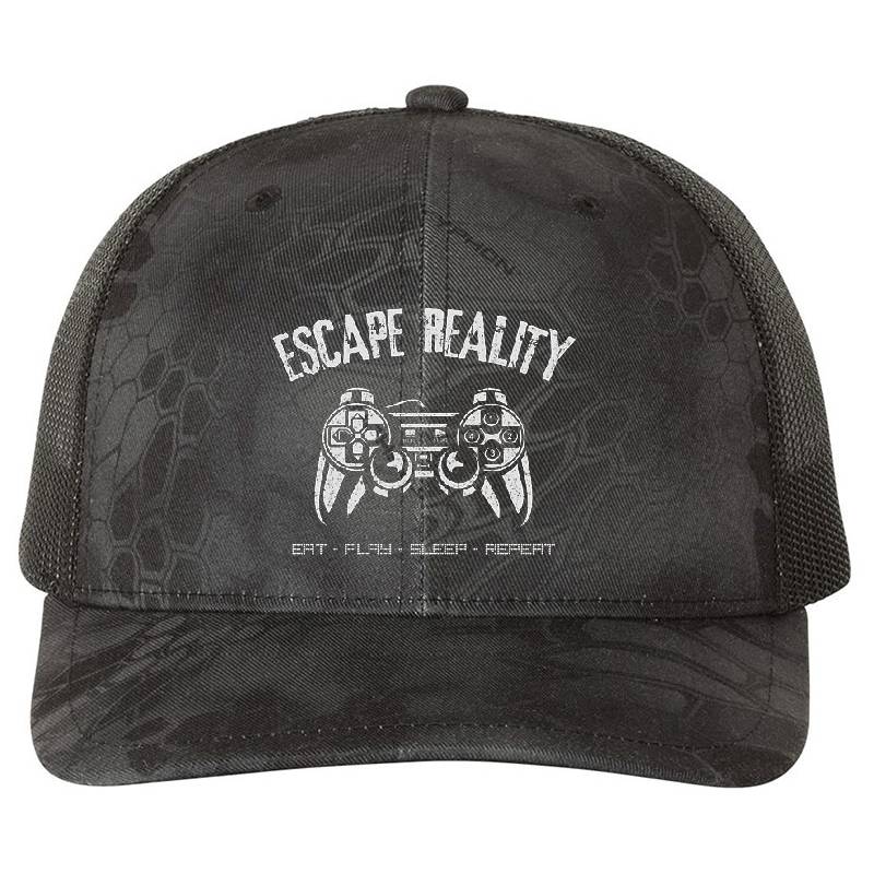 Escape Reality ~ Video Games Youth Hooded Sweatshirts