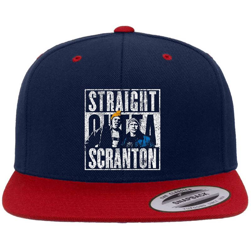 Straight Outta Scranton - Lazy Scranton Richardson Premium Trucker Snapback Caps
