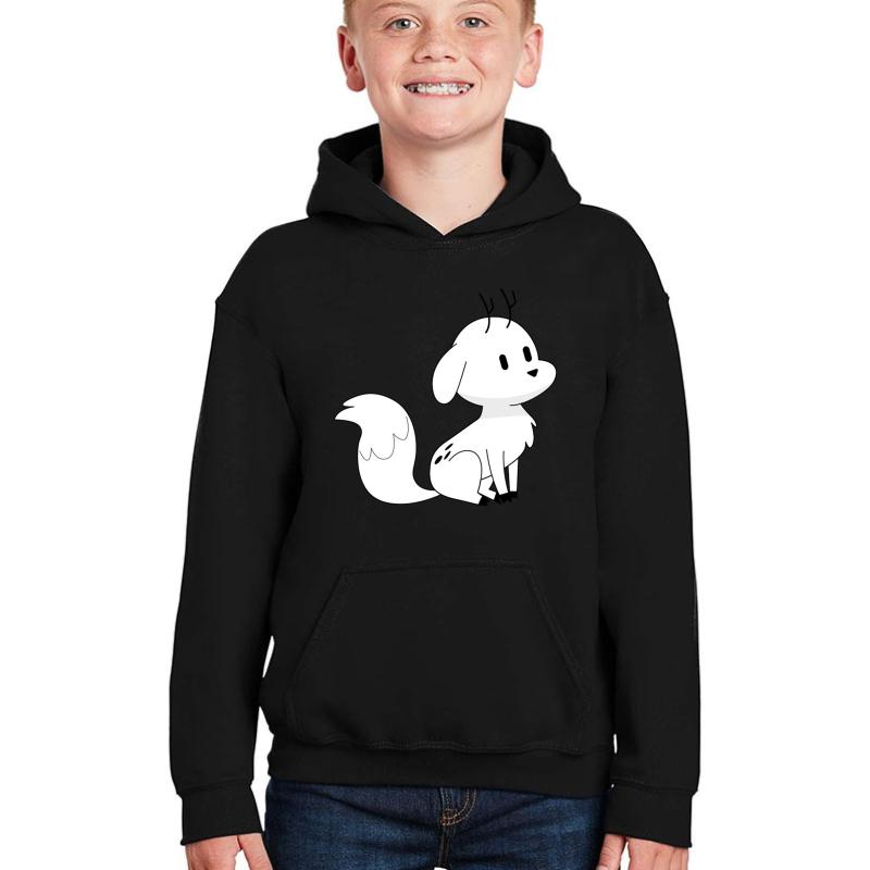 Twig Deerfox Hilda Youth Hooded Sweatshirt Boy Black