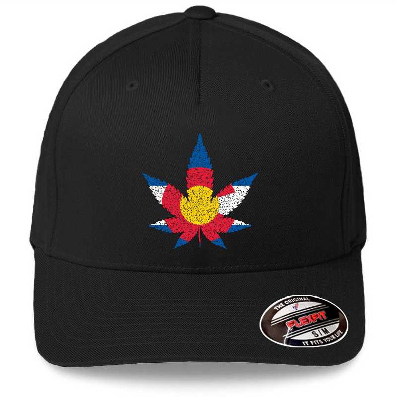 Colorado Flag Weed Leaf Youth T-Shirts