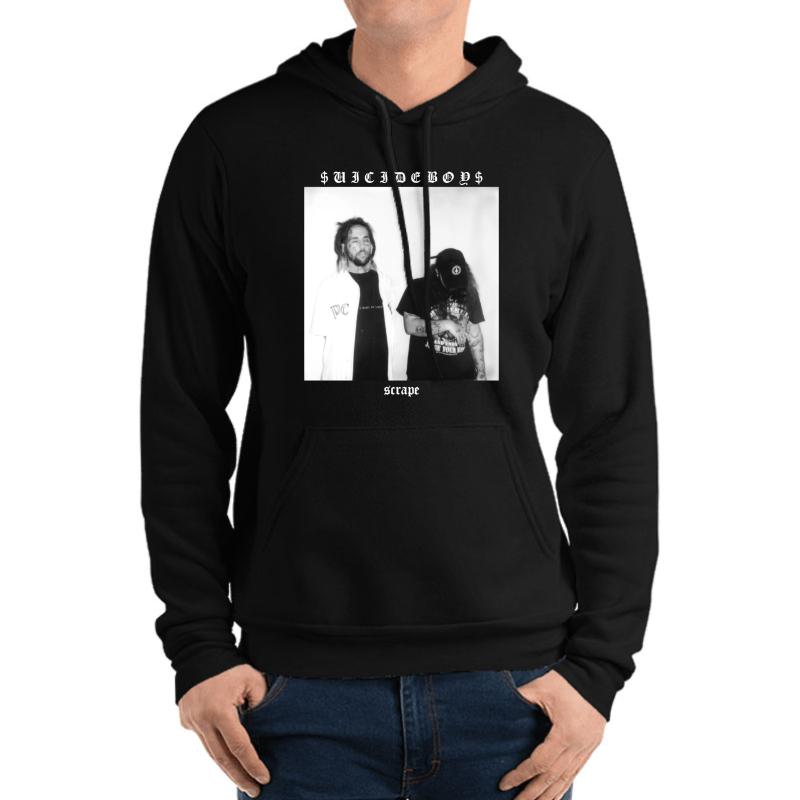 $Uicideboy$ Suicideboys Scrape Unisex Hooded Sweatshirt Men Black