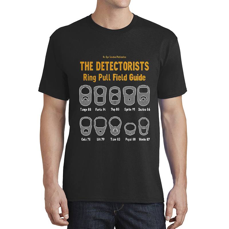 Detectorists Ring Pull Field Guide by Eye Voodoo Unisex V-Neck T-Shirts