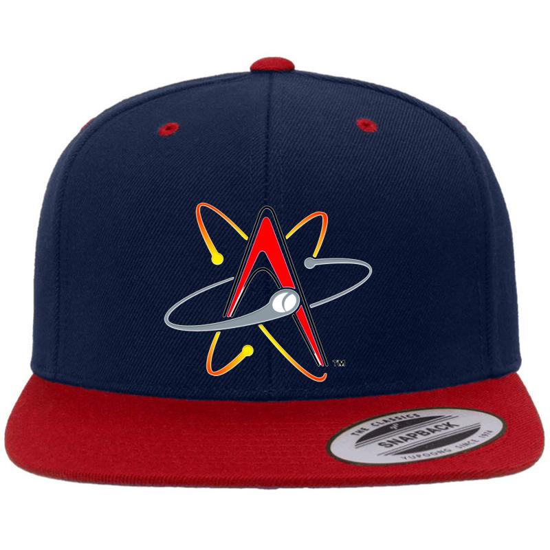 Albuquerque Isotopes Premium Flat Bill Snapback Cap  Navy