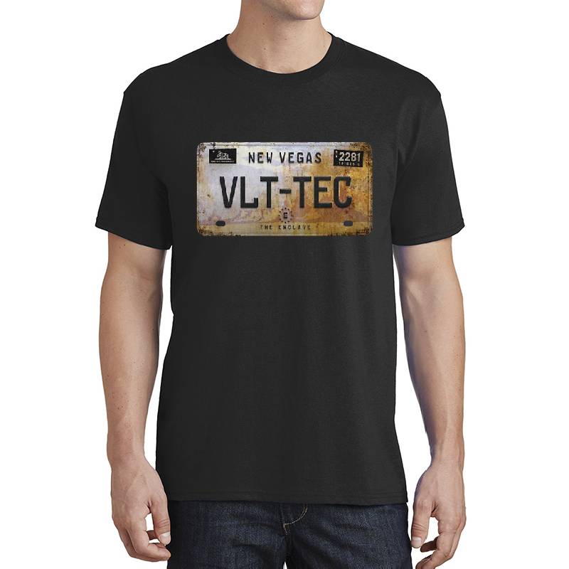 New Vegas License Plate Unisex V-Neck T-Shirts
