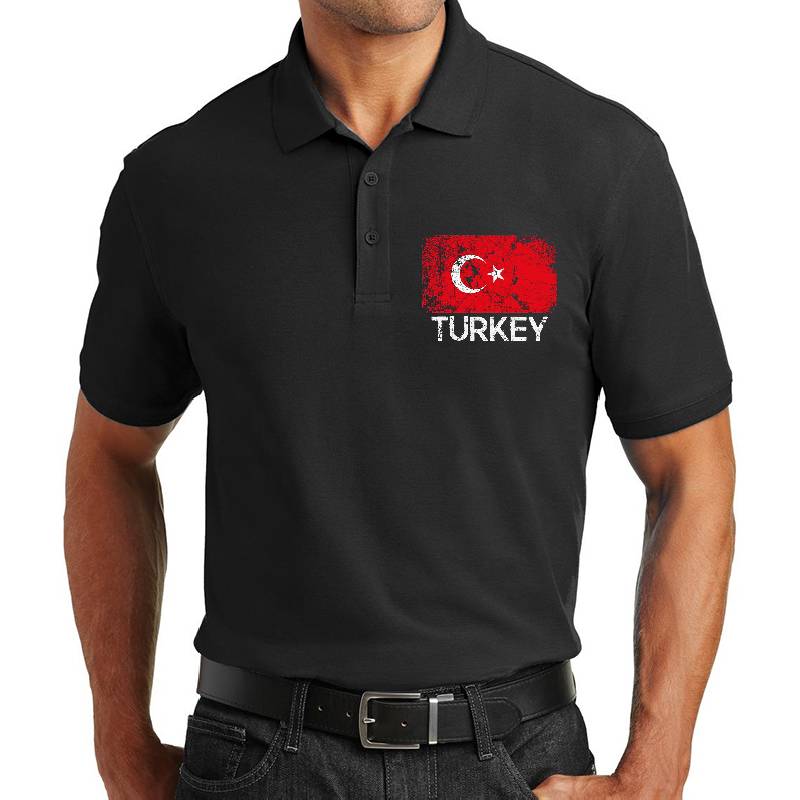 Turkish Flag Design | Vintage Made In Turkey Gift Unisex T-shirts