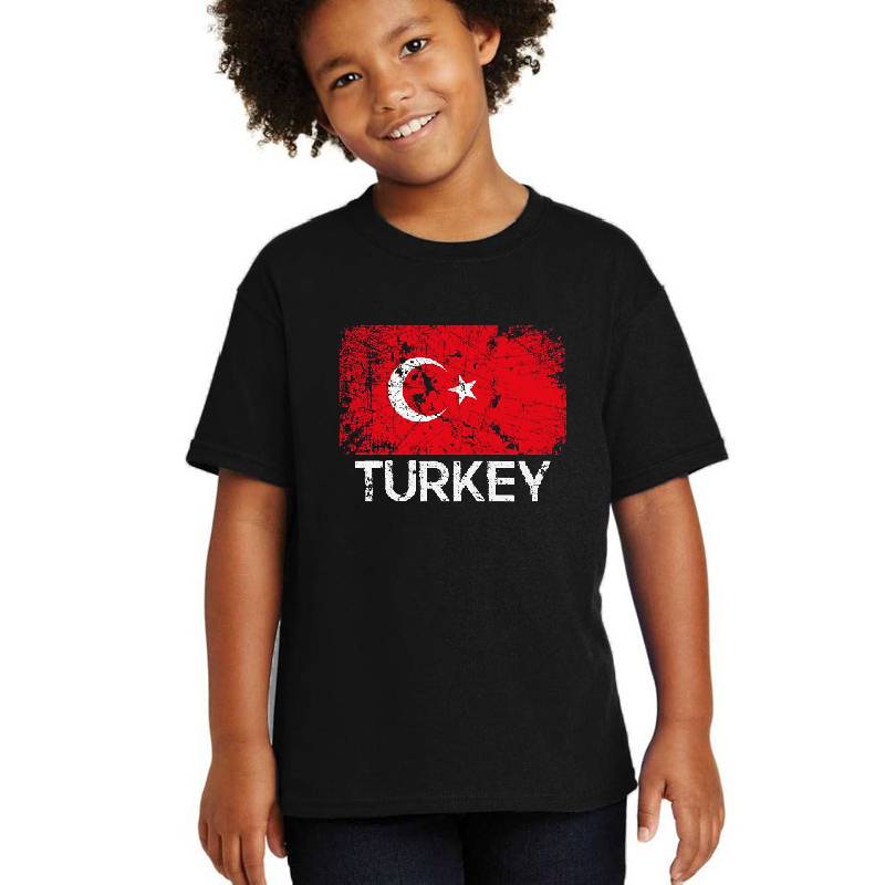 Turkish Flag Design | Vintage Made In Turkey Gift Unisex T-shirts