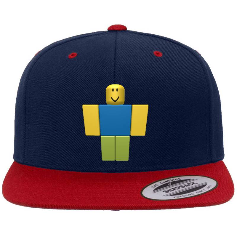 Roblox Noob Flexfit Baseball Caps