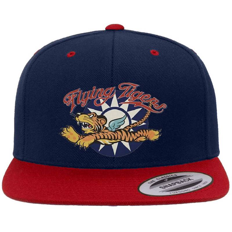 Disbanded Flying Tigers Richardson Premium Trucker Snapback Caps