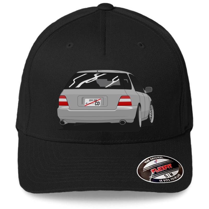 Accord Wagon Flexfit Baseball Cap  Black