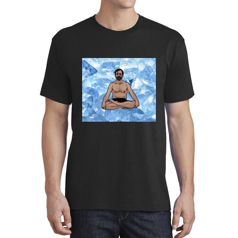 Wim Hof The Iceman  Unisex T-Shirt Men Black