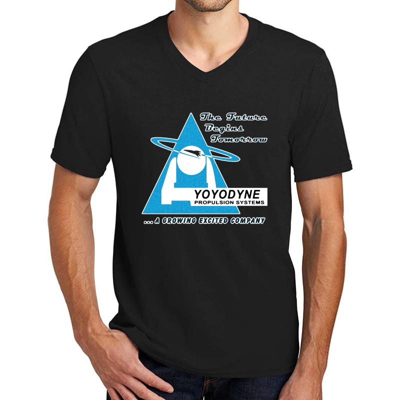 Yoyodyne Propulsion Systems - With Slogans! Unisex V-Neck T-Shirt Men Black