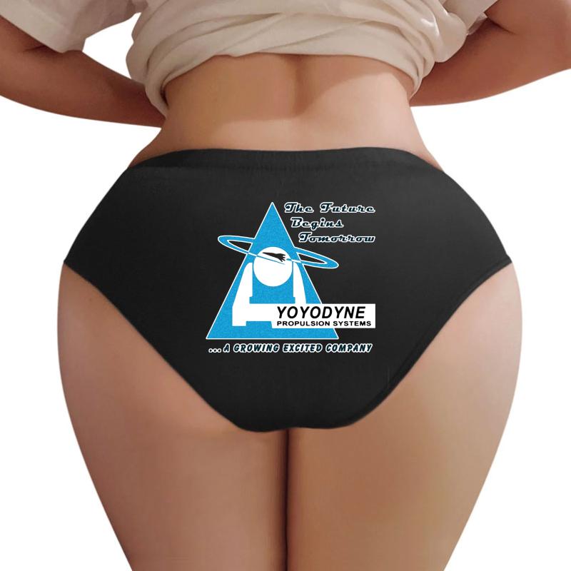 Yoyodyne Propulsion Systems - With Slogans! Women Underwear Panties Women Black