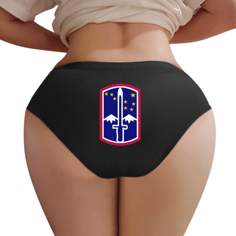 172Nd Infantry Brigade United States - Historical  Women Underwear Panties Women Black