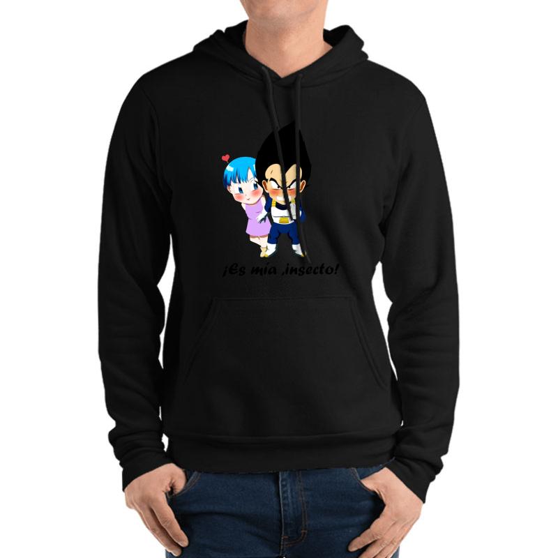 Vegeta And Bulma Unisex Hooded Sweatshirt Men Black