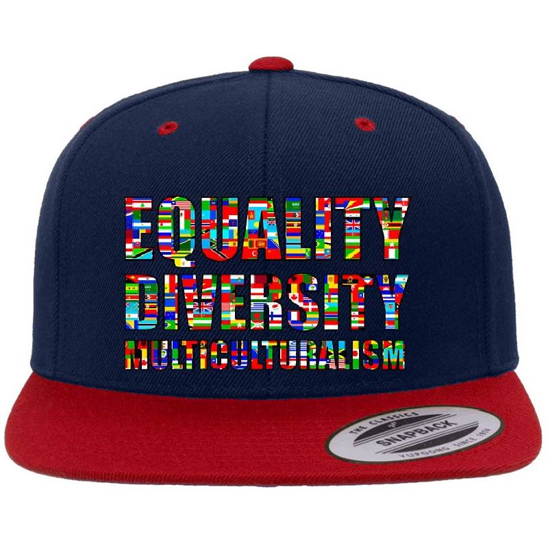 EQUALITY DIVERSITY MULTICULTURALISM - WORLD FLAGS Unisex T-shirts