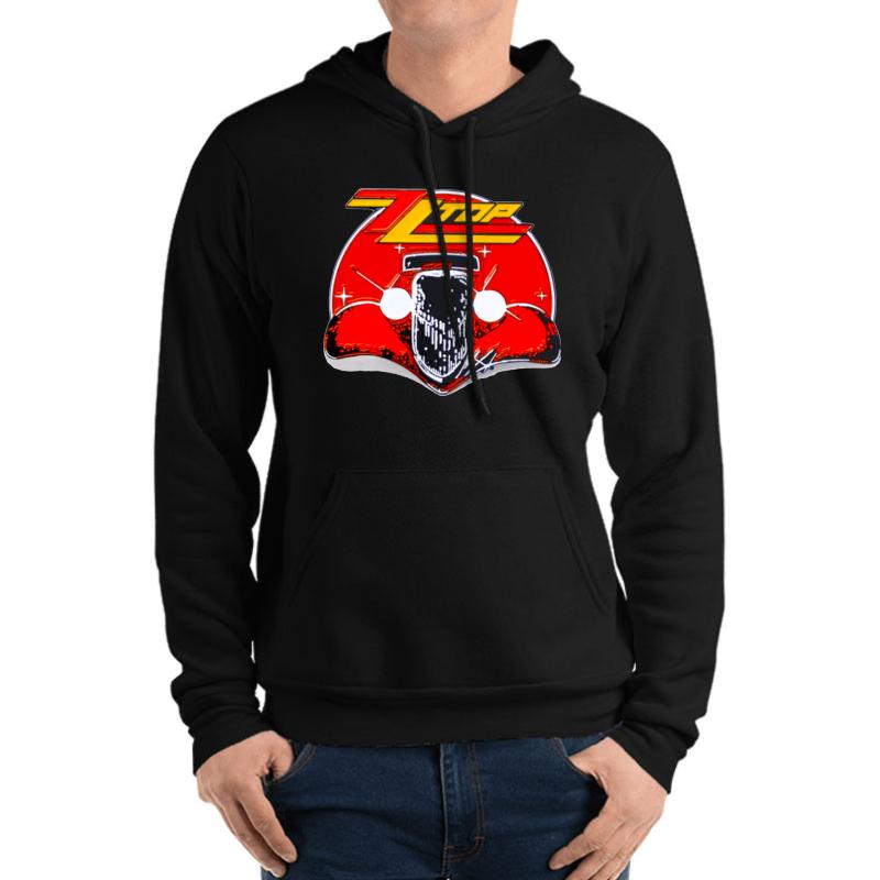 Zz Top: Driving. Unisex Hooded Sweatshirt Men Black