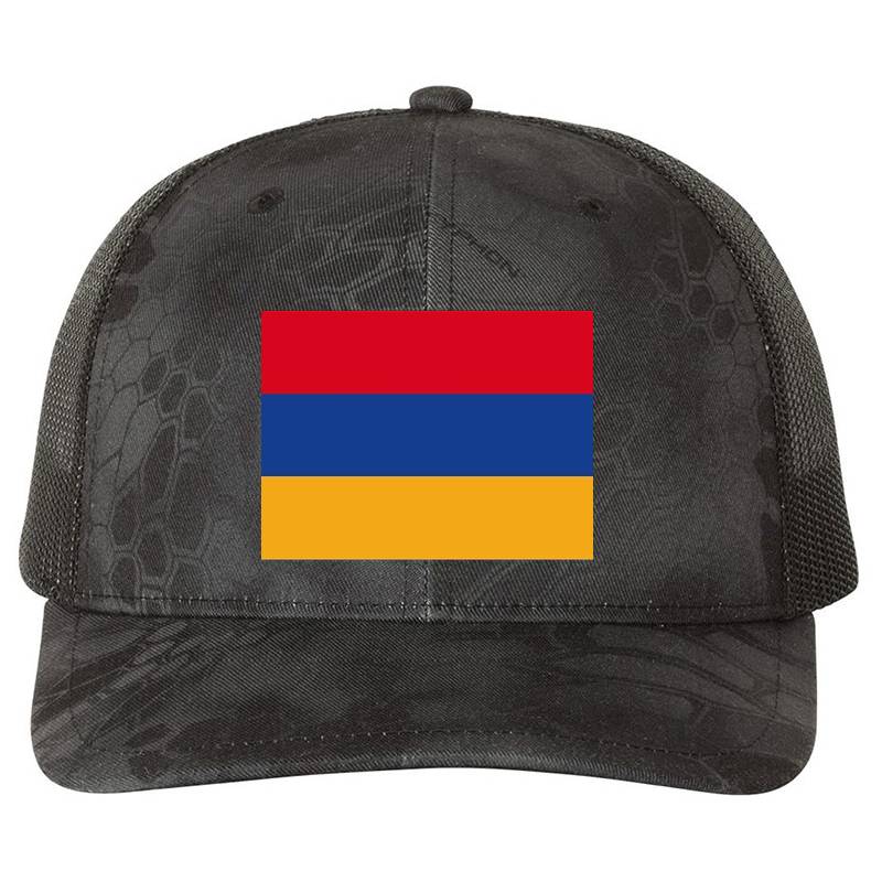 Armenia flag Premium Flat Bill Snapback Caps