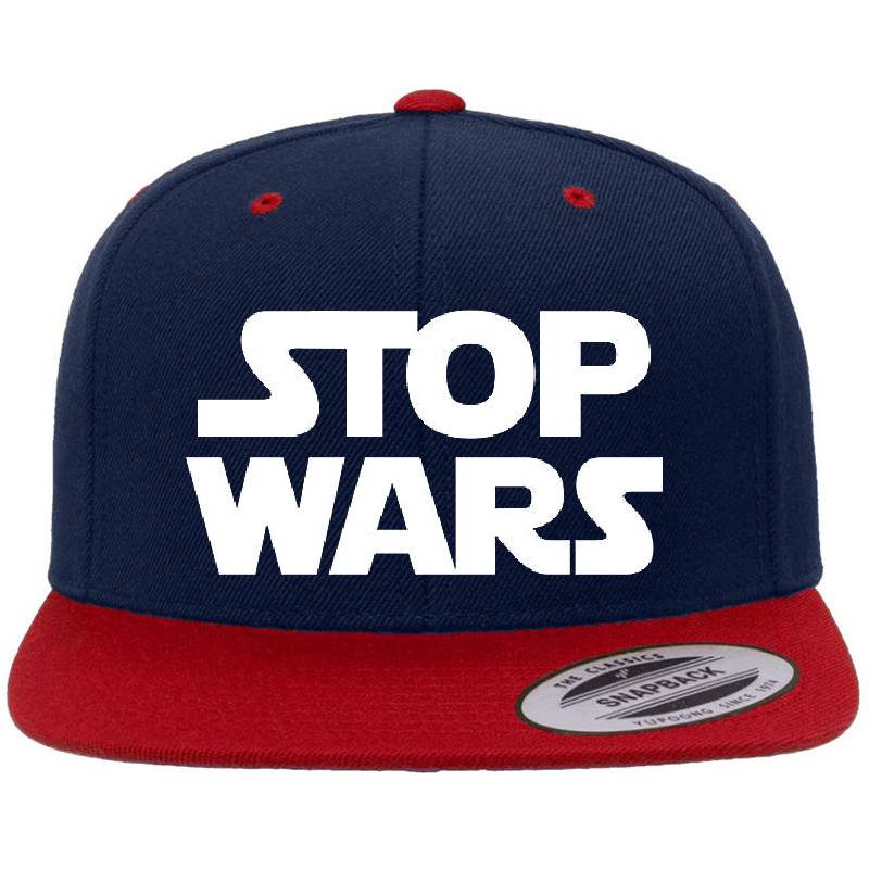 STOP WARS Richardson Premium Trucker Snapback Caps