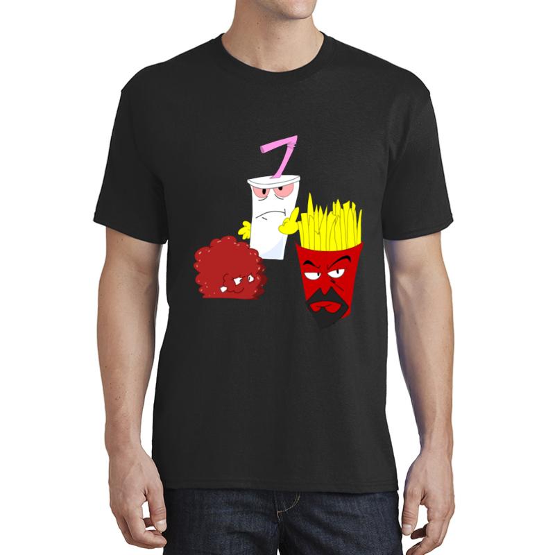 Aqua Teen Hunger Force Unisex T-Shirt Men Black