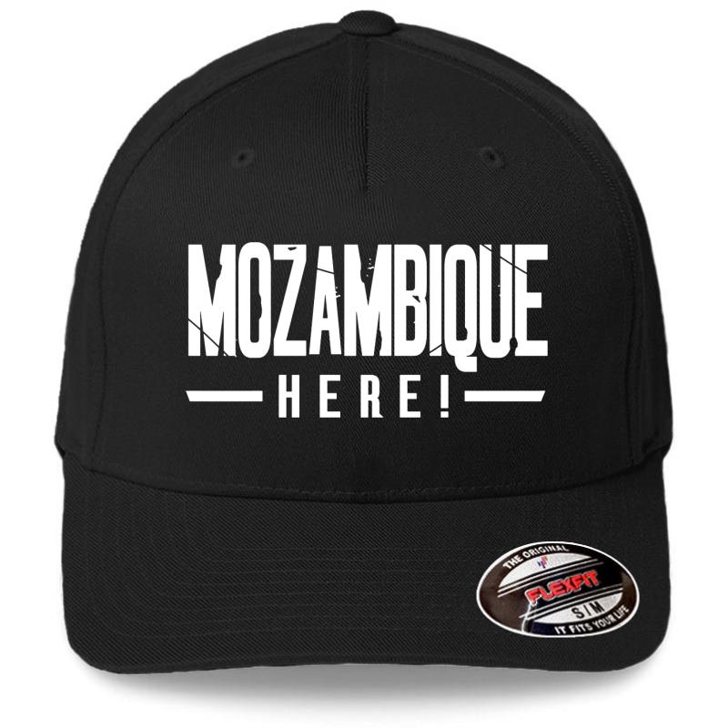 Apex Mozambique Here! Flexfit Baseball Cap  Black