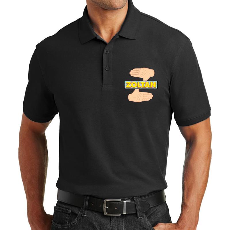 Zoltan - Dude Wheres My Car Unisex Polo Jersey Sport Shirt Men Black