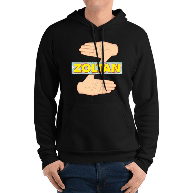 Zoltan - Dude Wheres My Car Unisex Hooded Sweatshirt Men Black