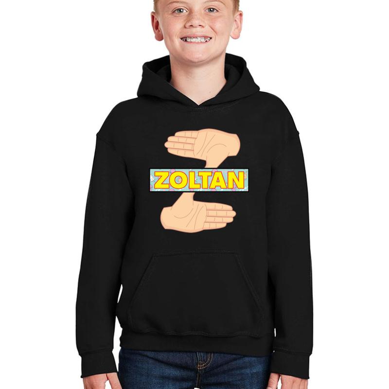 Zoltan - Dude Wheres My Car Youth Hooded Sweatshirt Boy Black