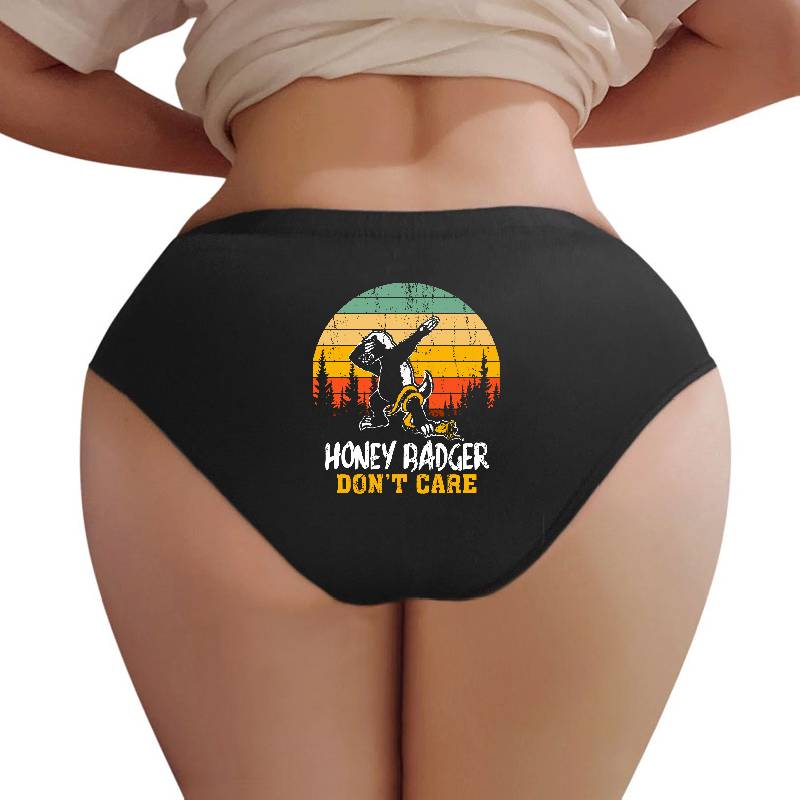 Honey Badger Dont Care Vintage Sunset Dabbing Wild Animal Eat Snake Richardson Premium Trucker Snapback Caps