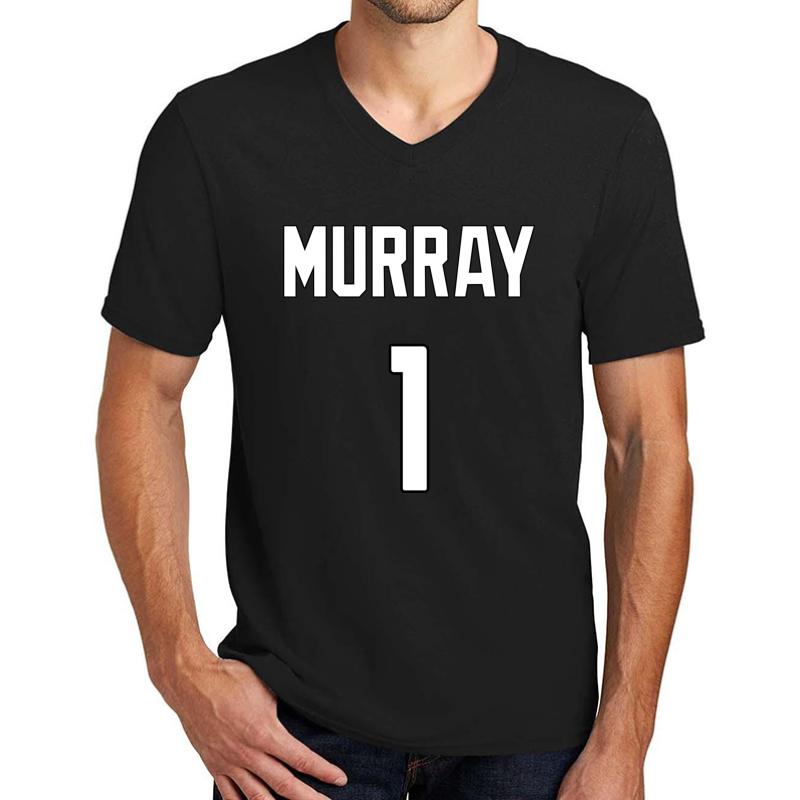 Arizona Cardinals Kyler Murray Unisex V-Neck T-Shirt Men Black