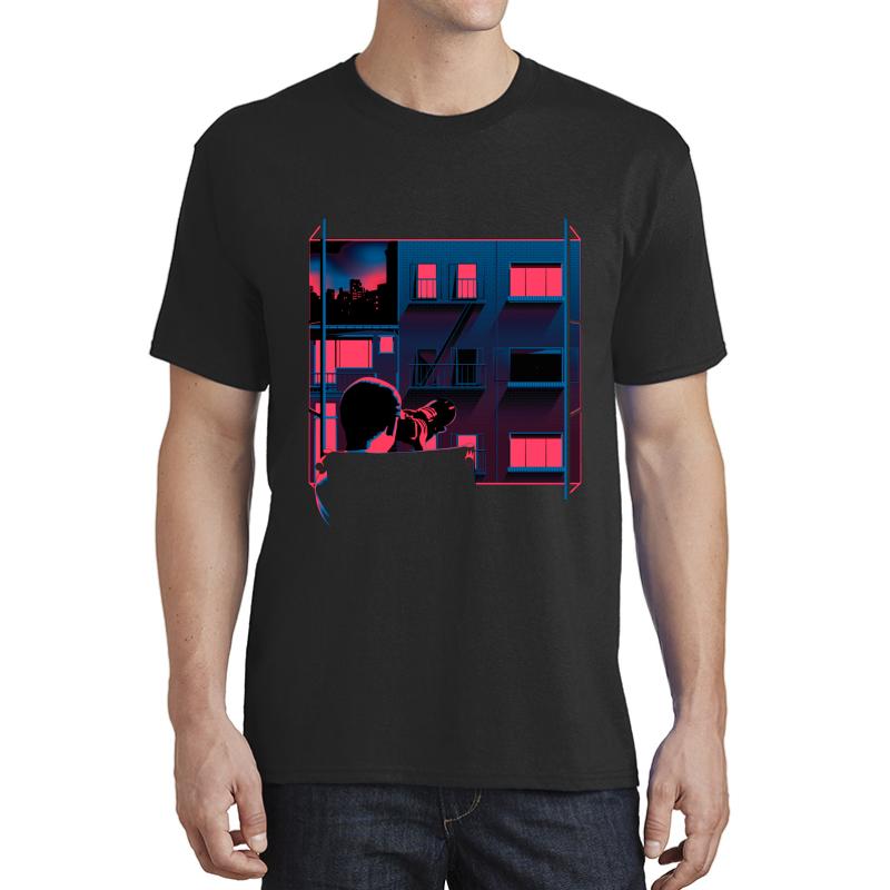 Alfred Hitchcock - Rear Window Unisex T-Shirt Men Black