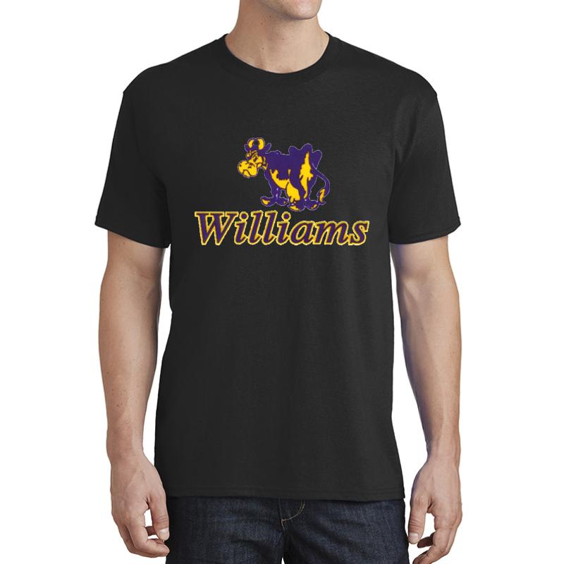 Williams College Sticker Shirt Unisex T-Shirt Men Black