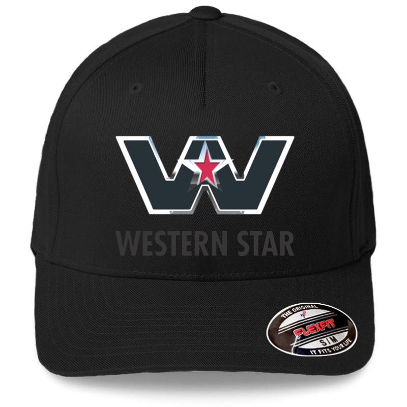 Western Star Flexfit Baseball Cap  Black