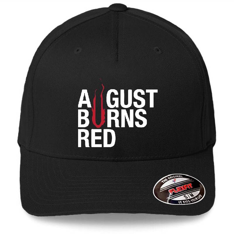 August Burn Red Richardson Premium Trucker Snapback Caps