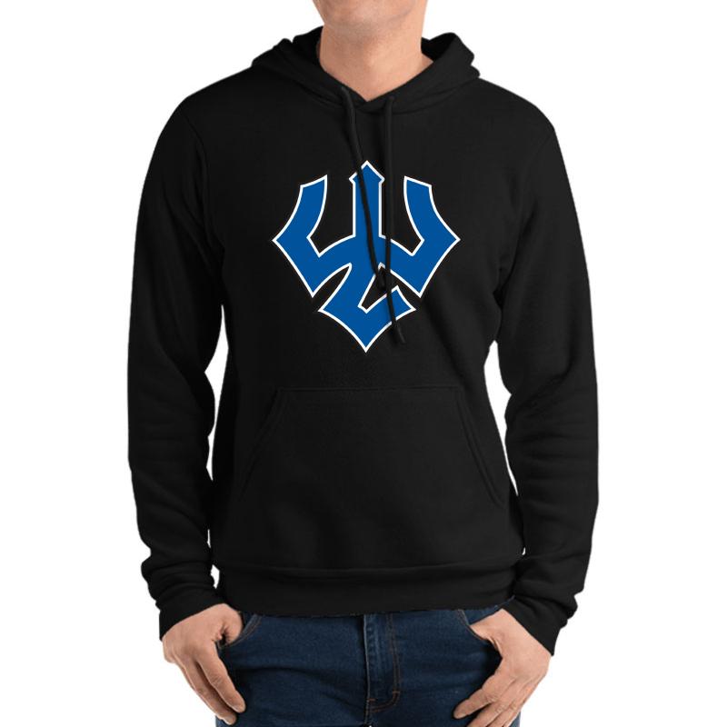 Washington & Lee University Sticker Shirt Unisex Hooded Sweatshirt Men Black