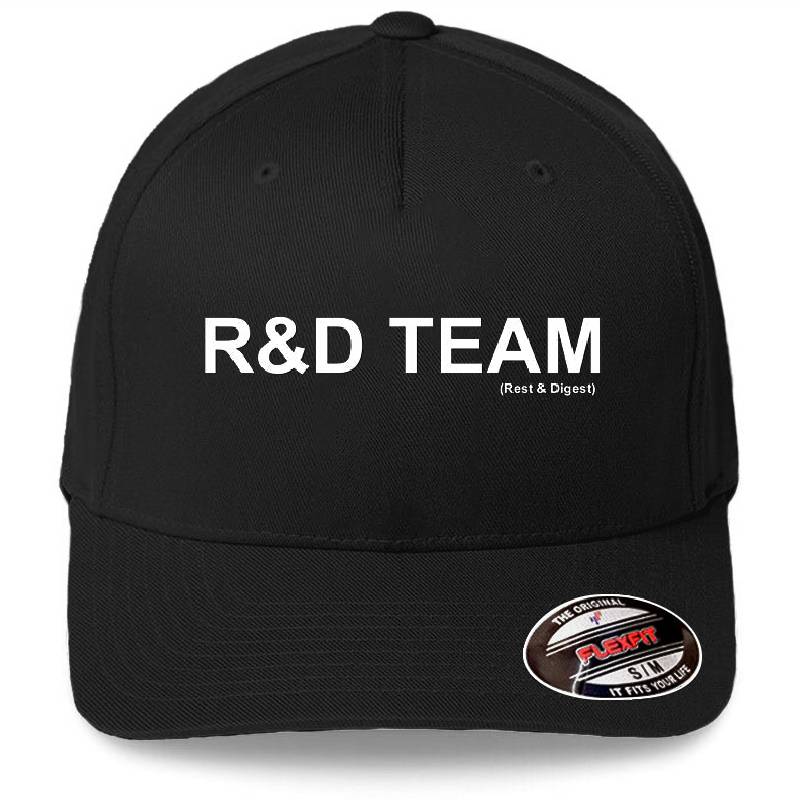 R&D Team Premium Flat Bill Snapback Caps