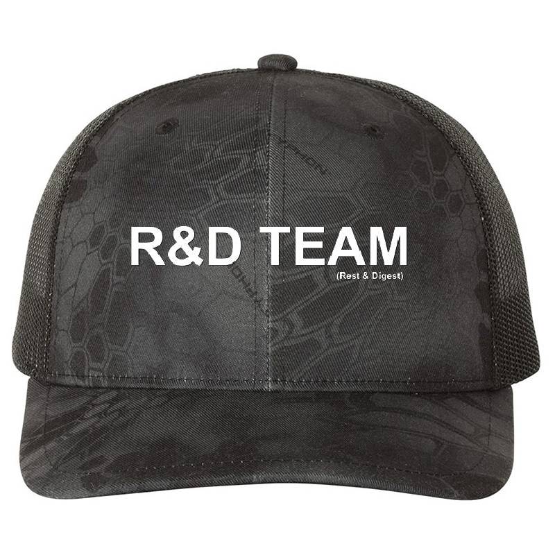 R&D Team Premium Flat Bill Snapback Caps