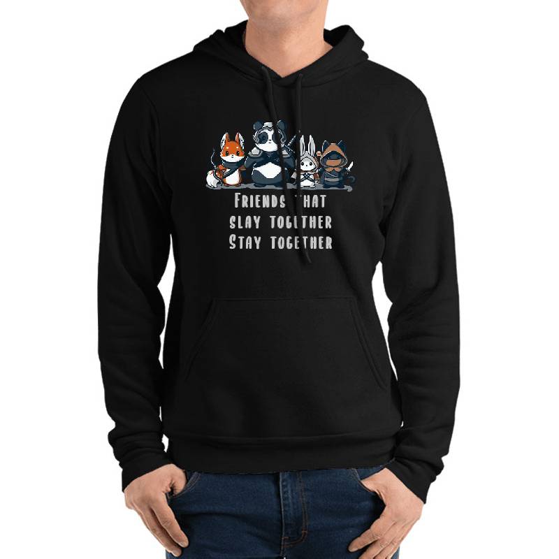 Friends who slay together, stay together Youth Hooded Sweatshirts