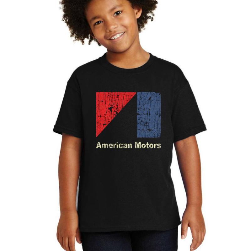 American Motors Corporation 1970 Youth T-Shirt Boy Black