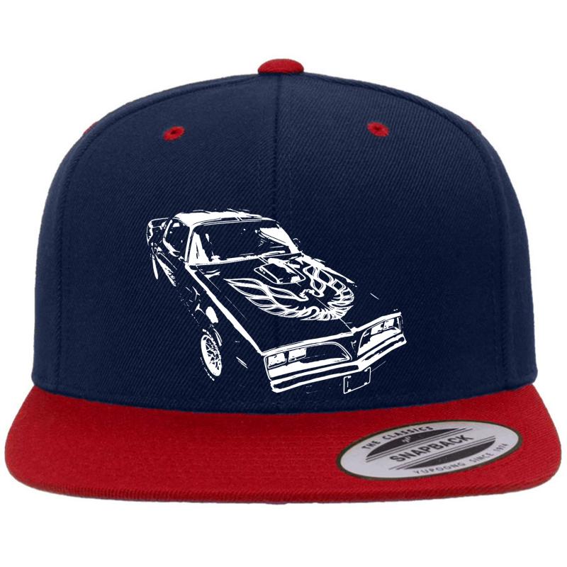 1978 Trans Am Premium Flat Bill Snapback Cap  Navy